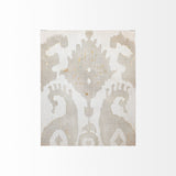 Shadow Ikat V by Chariklia Zarris a Hand Embellished Textured Canvas from Mercana - Luna Furniture
