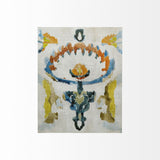 Bohemian Ikat VI by Chariklia Zarris a Hand Embellished Textured Canvas from Mercana - Luna Furniture