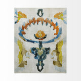 Bohemian Ikat VI by Chariklia Zarris a Hand Embellished Textured Canvas from Mercana - Luna Furniture