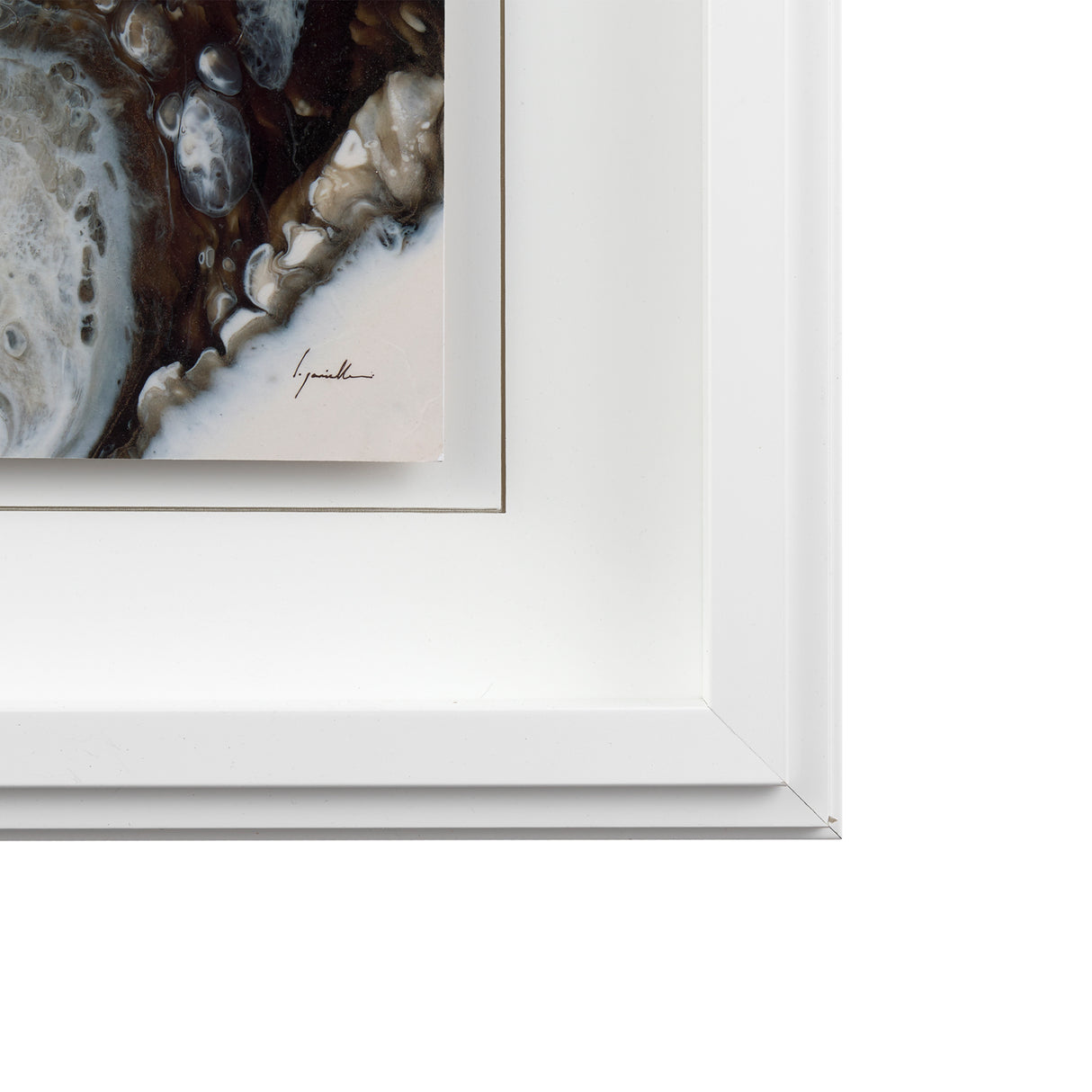 Threshold I by Mercana Studio a Hand Embellished Textured Framed Art Print from Mercana - Luna Furniture