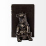 Sleuth (Set of 2) 9L x 8W Grizzly Bear Bookends from Mercana - Luna Furniture
