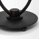 Salah I Small Black Iron Table Candle Holder from Mercana - Luna Furniture