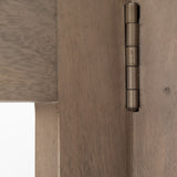 Turnbull I 42L x 16W x 72H Light Brown Wood Four Shelf Shelving Unit from Mercana - Luna Furniture