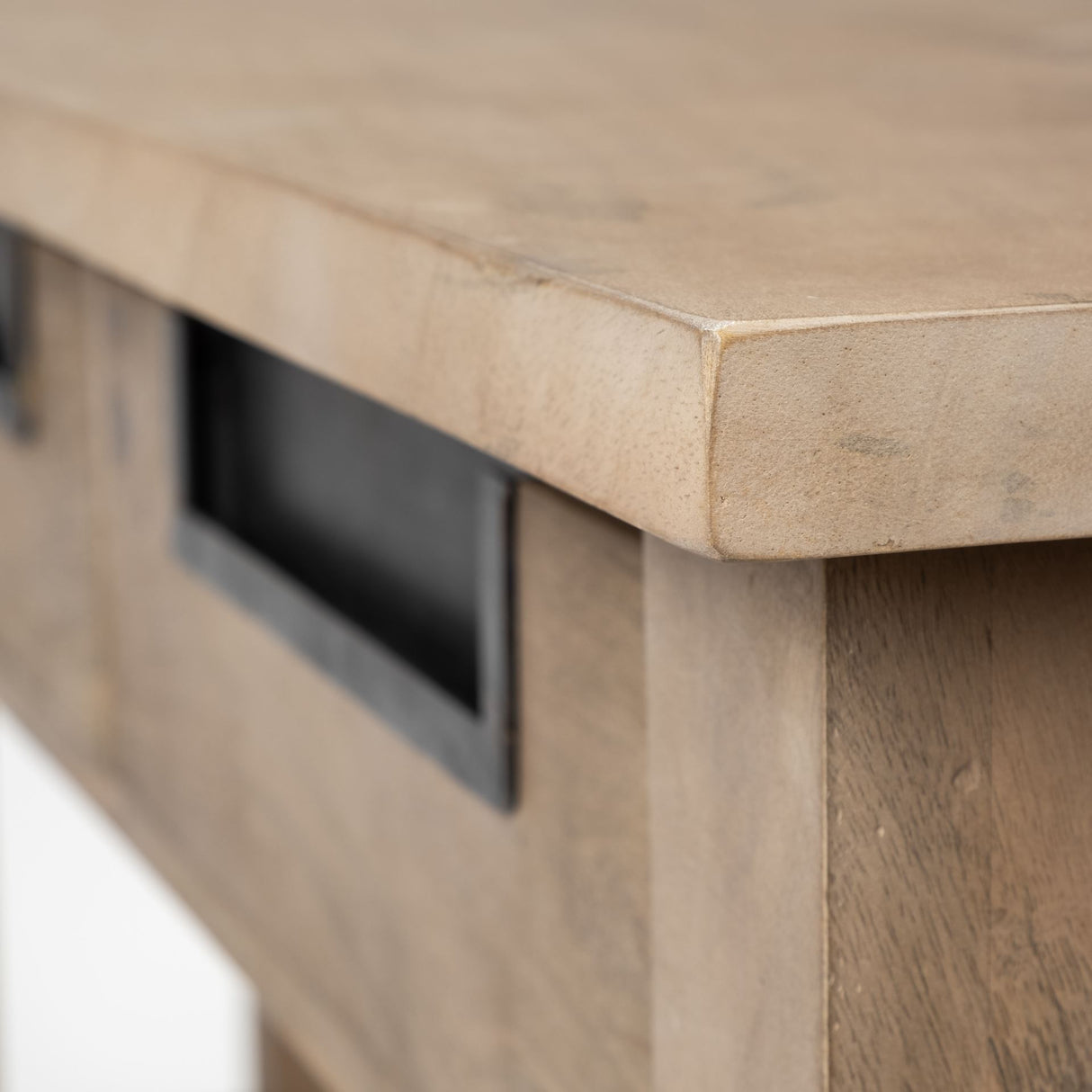 Harrelson III 72L x 18W Brown Wood 4 Drawer Console Table from Mercana - Luna Furniture