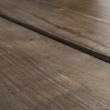 Ledger III 84x38 Brown Solid Wood Top & Base Dining Table from Mercana - Luna Furniture