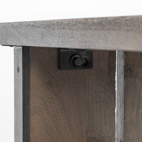 Ledger I 70L x 17W Brown Live-Edge Wooden Dining Bench from Mercana - Luna Furniture