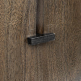 Ledger II 70L x 17W x 30H Live-Edge Wooden Brown Console Table from Mercana - Luna Furniture