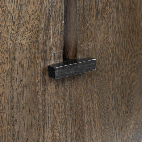 Ledger II 70L x 17W x 30H Live-Edge Wooden Brown Console Table from Mercana - Luna Furniture