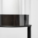 Salah I Small Black Iron Table Candle Holder from Mercana - Luna Furniture