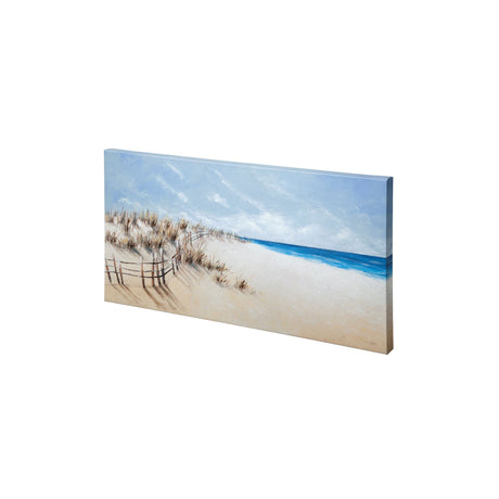 Shore by Mercana Studio a Hand Embellished Textured Canvas from Mercana - Luna Furniture