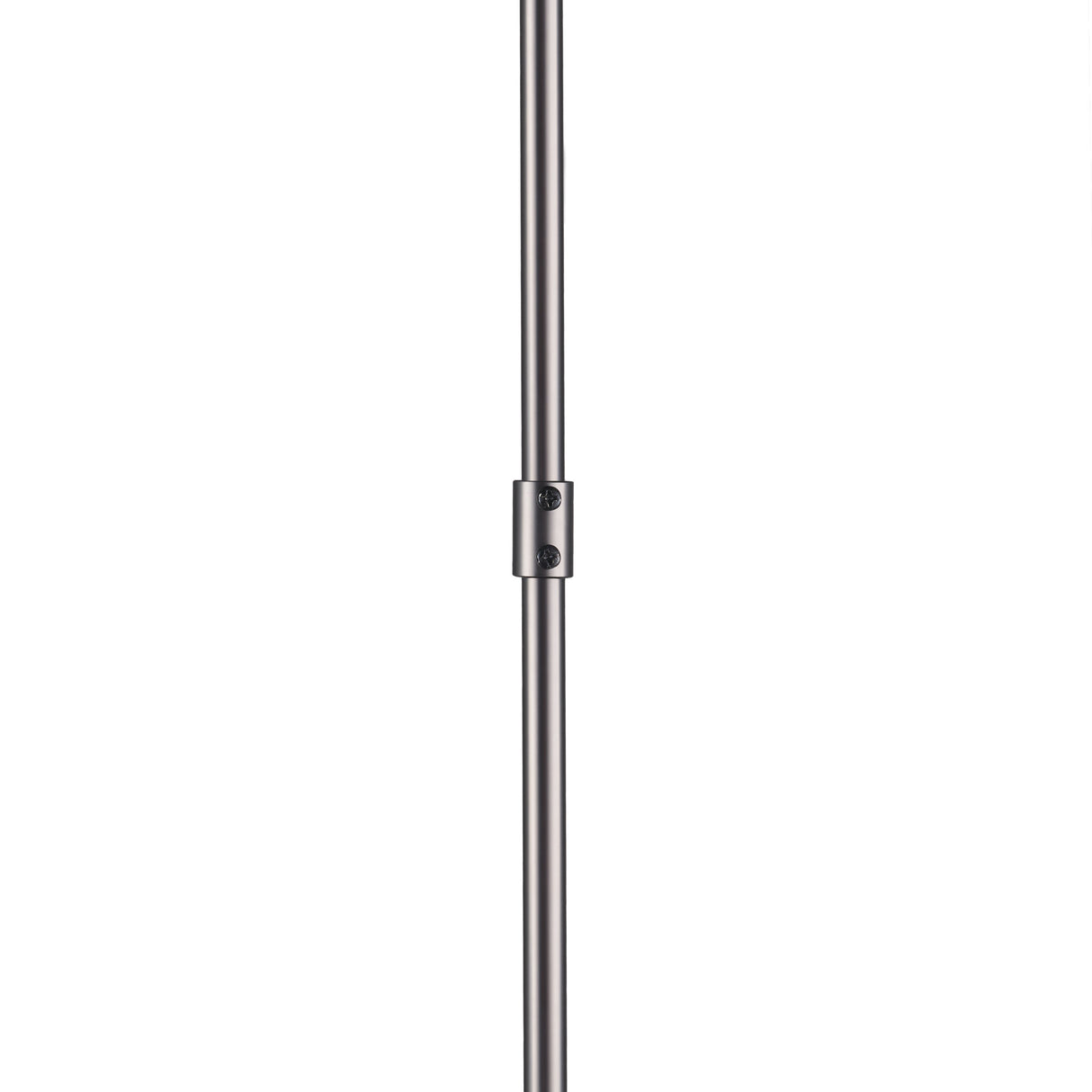 Anna (26"x14") Hanging Gun-Metal w/ Clear Glass Rods Six Bulb Chandelier from Mercana - Luna Furniture