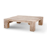 McArthur 48x48 Square Reclaimed Solid Wood Coffee Table from Mercana - Luna Furniture