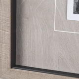 Aspen Trees 3 by Jamie Cook a Hand Embelished Textured Framed Photo Art Print Matted under Glass from Mercana - Luna Furniture