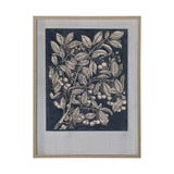 Vintage Fruit & Floral III by Megan Meagher Hand Embellished Framed Art Print Matted under Glass from Mercana - Luna Furniture