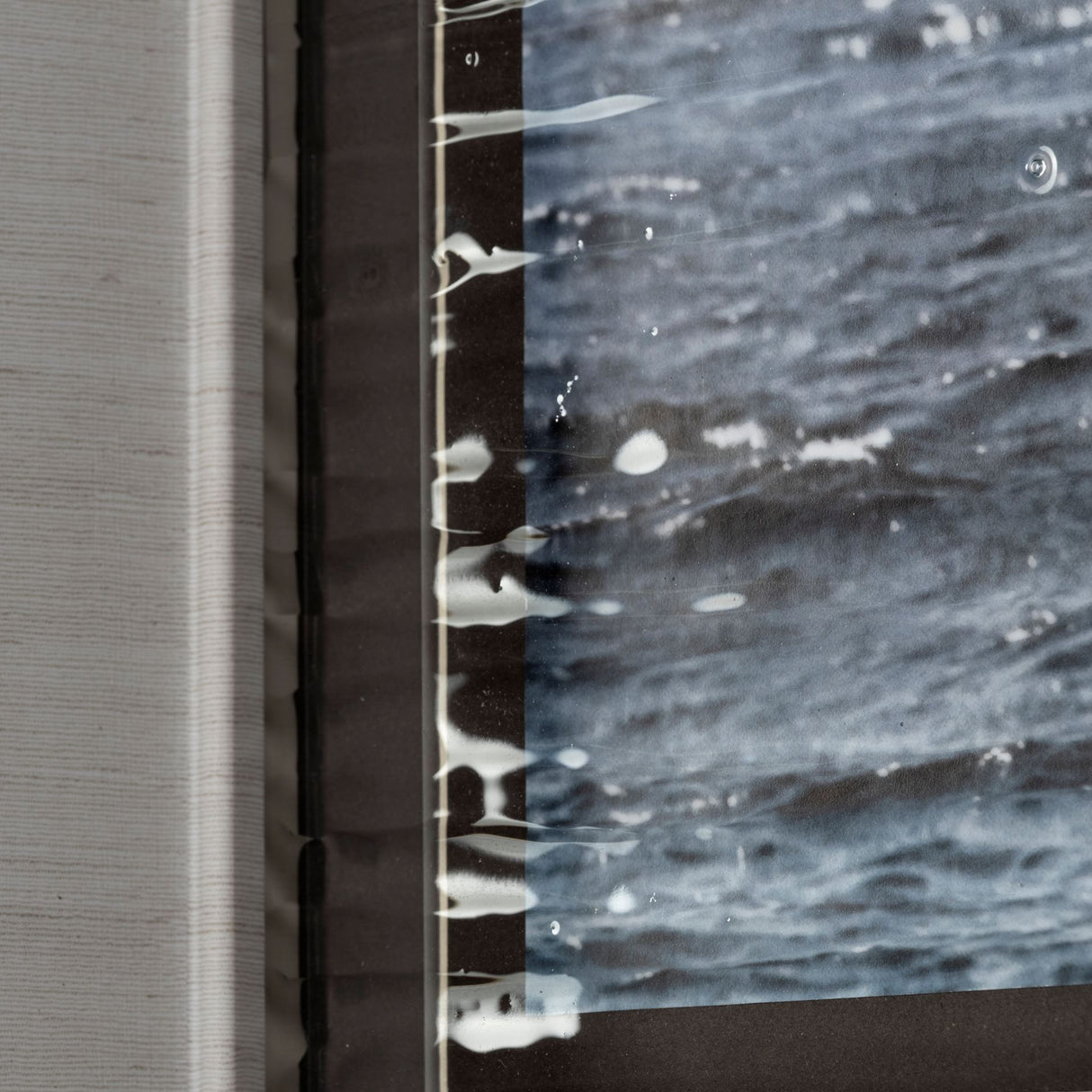Sailing South by Jorge Llovet a Hand Embellished Textured Framed Photo Art Print Matted under Glass from Mercana - Luna Furniture