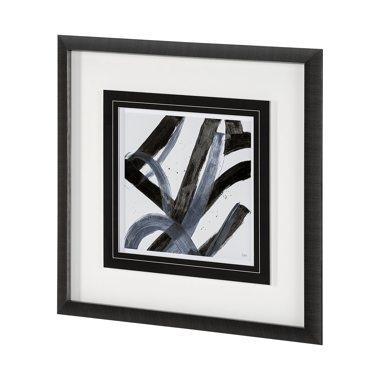 Low Storm I by Mercana Studio a Hand Embellished Textured Framed Art Print Matted under Glass from Mercana - Luna Furniture