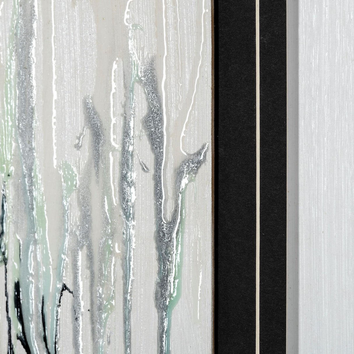 Argentiferous by Studio M a handmade Original Framed Artwork under Glass from Mercana - Luna Furniture