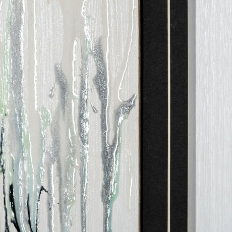 Argentiferous by Studio M a handmade Original Framed Artwork under Glass from Mercana - Luna Furniture