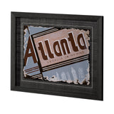 Atlanta by Alarm a Hand Embellished Textured Framed Art Print from Mercana - Luna Furniture