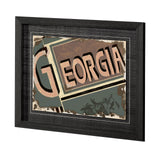 Georgia by Alarm a Hand Embellished Textured Framed Art Print from Mercana - Luna Furniture
