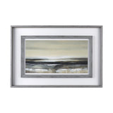 Silver Light by Pablo Rojerro a Hand Embellished Textured Framed Art Print Matted under Glass from Mercana - Luna Furniture