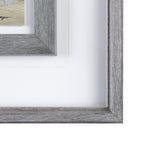 Silver Light by Pablo Rojerro a Hand Embellished Textured Framed Art Print Matted under Glass from Mercana - Luna Furniture
