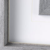 Silver Light by Pablo Rojerro a Hand Embellished Textured Framed Art Print Matted under Glass from Mercana - Luna Furniture