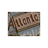 Atlanta by Alarm a Hand Embellished Textured Canvas from Mercana - Luna Furniture