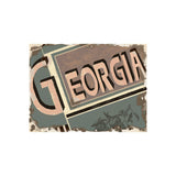 Georgia by Alarm a Hand Embellished Textured Canvas from Mercana - Luna Furniture