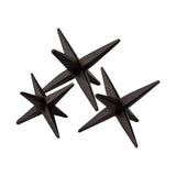 Rhea (Set of 3) Brown Cast Iron Small, Medium & Large Jacks from Mercana - Luna Furniture