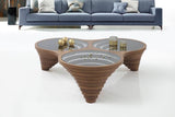 003 Walnut Coffee Table from Nova Furniture - Luna Furniture