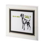 Weimaraner by Marie, Natasha a Framed Art Print Matted under Glass from Mercana - Luna Furniture