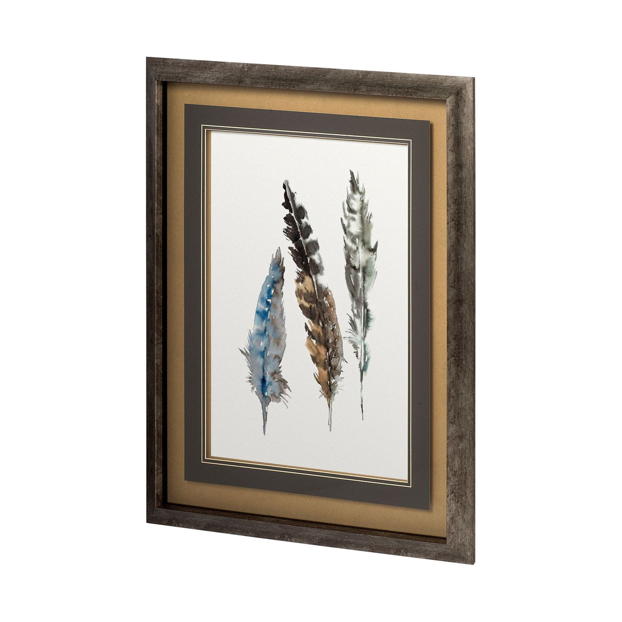 A Light Touch II by Rebecca Meyers a Hand Embellished Textured Framed Art Print Matted under Glass from Mercana - Luna Furniture