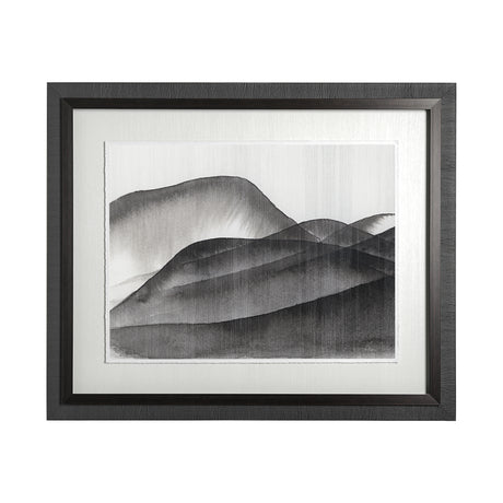 Beyond the Rainy Hills I by Mercana Studio Hand Embellished Framed Art Print Matted under Glass from Mercana - Luna Furniture