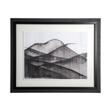 Beyond the Rainy Hills II by Mercana Studio Hand Embellished Framed Art Print Matted under Glass from Mercana - Luna Furniture