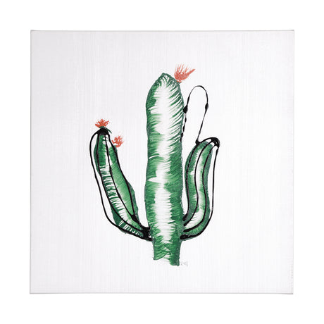 Cactus IV by WRG a Hand Embellished Textured Canvas from Mercana - Luna Furniture