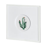 Cactus IV by Mercana Studio a Hand Embellished Textured Framed Art Print Matted under Glass from Mercana - Luna Furniture