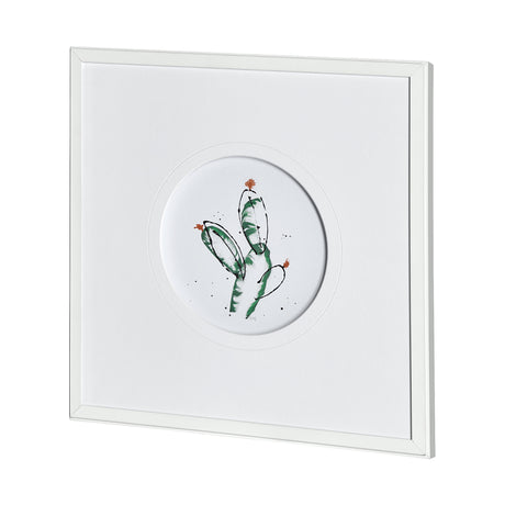 Cactus I by Mercana Studio a Hand Embellished Textured Framed Art Print Matted under Glass from Mercana - Luna Furniture