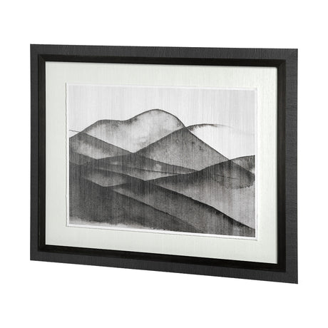 Beyond the Rainy Hills II by Mercana Studio Hand Embellished Framed Art Print Matted under Glass from Mercana - Luna Furniture