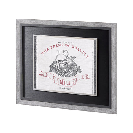 Farm Fresh I by Halle Rakka a Hand Embellished Textured Framed Art Print from Mercana - Luna Furniture