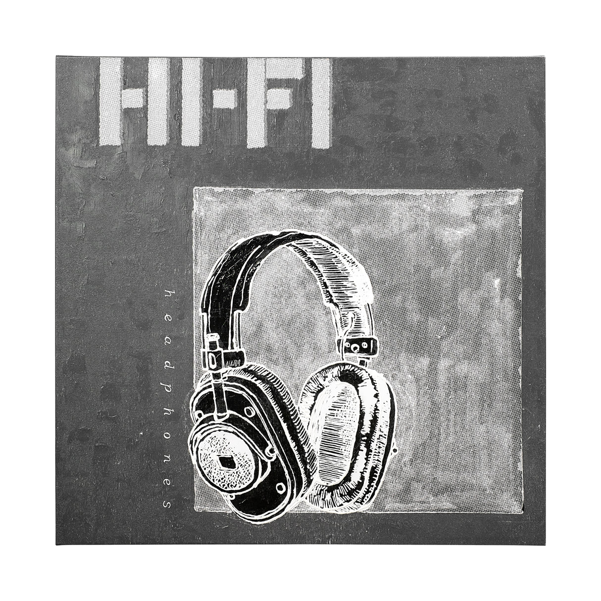 Retro Tone II by Alarm a Hand Embellished Textured Canvas from Mercana - Luna Furniture
