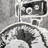 Retro Tone II by Alarm a Hand Embellished Textured Canvas from Mercana - Luna Furniture