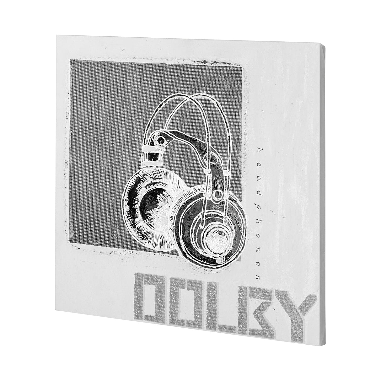 Retro Tone I by Alarm a Hand Embellished Textured Canvas from Mercana - Luna Furniture