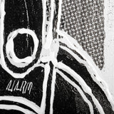 Retro Tone I by Alarm a Hand Embellished Textured Canvas from Mercana - Luna Furniture
