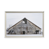 AWHC Barn 1 by Chris Dunker a Framed Photo Art Print Matted under Glass from Mercana - Luna Furniture