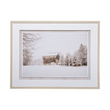 First Snow by Aledanda a Framed Photo Art Print Matted under Glass from Mercana - Luna Furniture