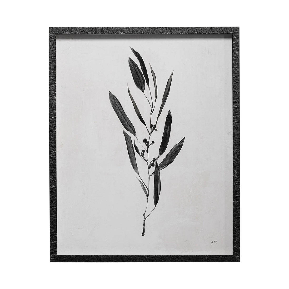 Botanical Study I by Julia Purinton a Hand Embellished Textured Framed Art Print Matted under Glass from Mercana - Luna Furniture