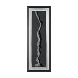 Silver River by Barbara Fleming a Hand Embelished Textured Framed Art Print Matted under Glass from Mercana - Luna Furniture