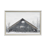 AWHC Barn 2 by Chris Dunker a Framed Photo Art Print Matted under Glass from Mercana - Luna Furniture