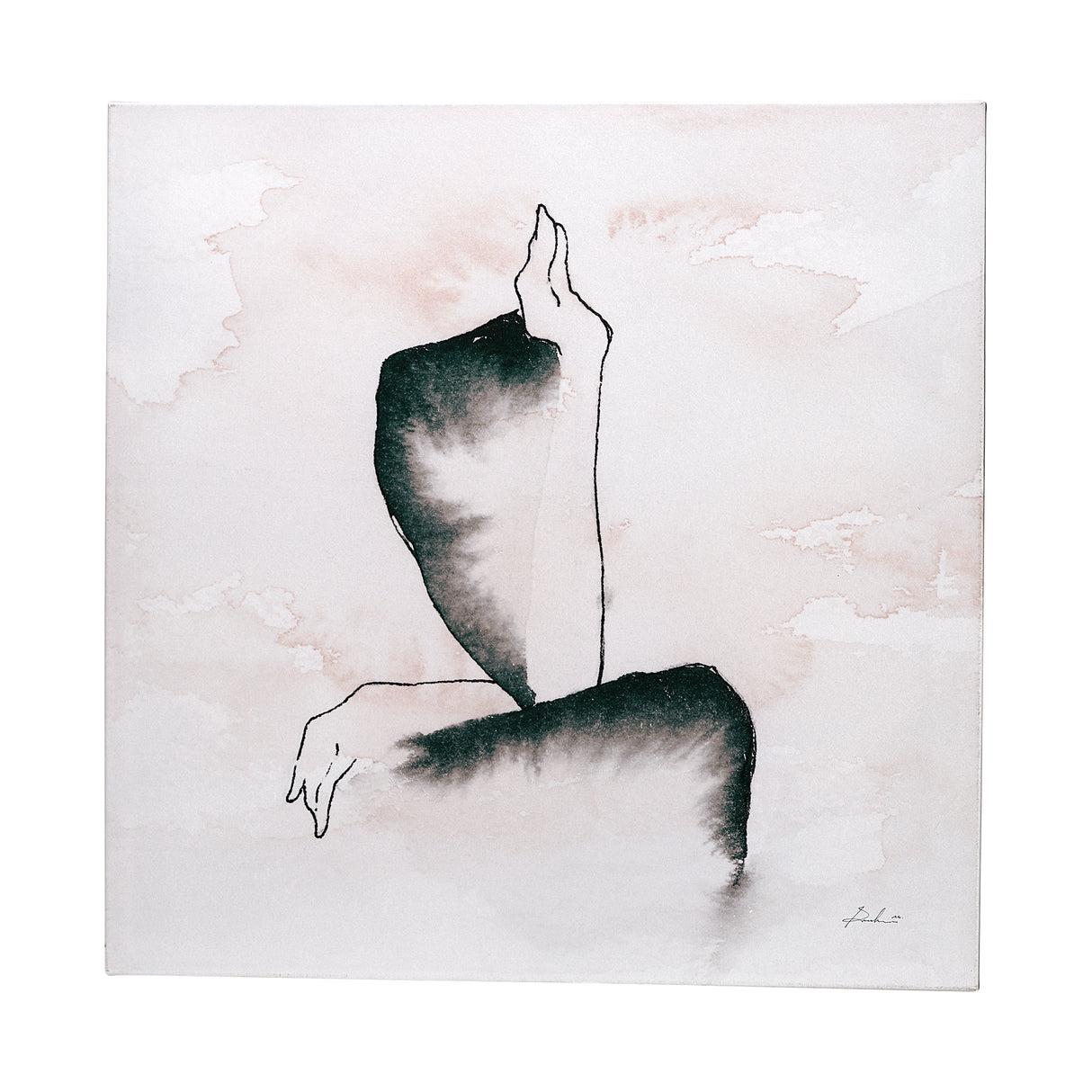 Andromedae Light I by Melody. D a Hand Embellished Textured Canvas from Mercana - Luna Furniture
